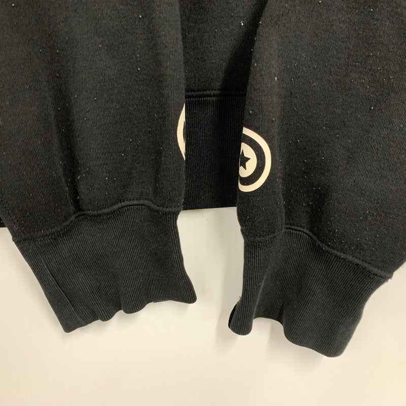 【中古品】【メンズ】 A BATHING APE アベイシングエイプ × BOUNTY HUNTER バウンティハンター 001ZPD231921X SHARK FULL ZIP HOODIE シャーク フル ジップ フーディー トップス 長袖 142-260724-ya-09-izu サイズ：XL カラー：ブラック 万代Net店