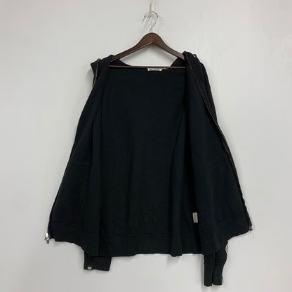 【中古品】【メンズ】 A BATHING APE アベイシングエイプ × BOUNTY HUNTER バウンティハンター 001ZPD231921X SHARK FULL ZIP HOODIE シャーク フル ジップ フーディー トップス 長袖 142-260724-ya-09-izu サイズ：XL カラー：ブラック 万代Net店