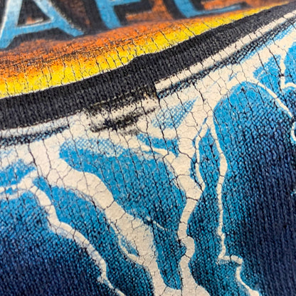 【中古品】【メンズ】 HARD ROCK CAFE ハードロックカフェ NASHVILLE WORLD TOUR BACK PRINT S/S TEE ナッシュビル ワールドツアー バックプリント 半袖 Tシャツ 146-260725-as-14-izu カラー：ネイビー 万代Net店