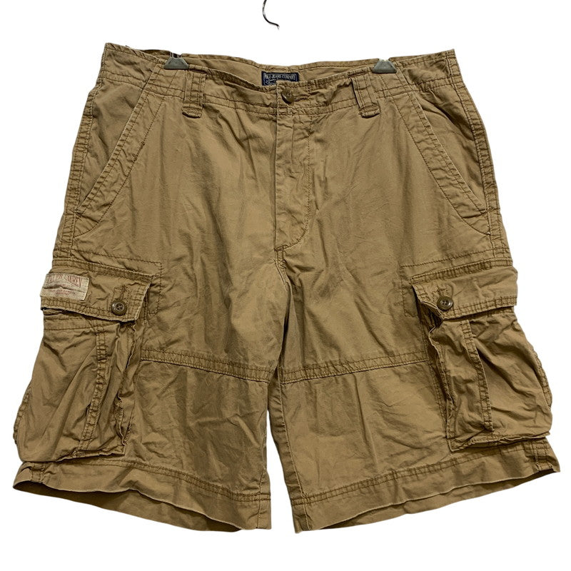 【中古品】【メンズ】 POLO JEANS COMPANY ポロ ジーンズ カンパニー CARGO SHORTS カーゴ ショーツ ズボン ボトムス 157-260727-ya-02-izu サイズ：36 カラー：ベージュ 万代Net店
