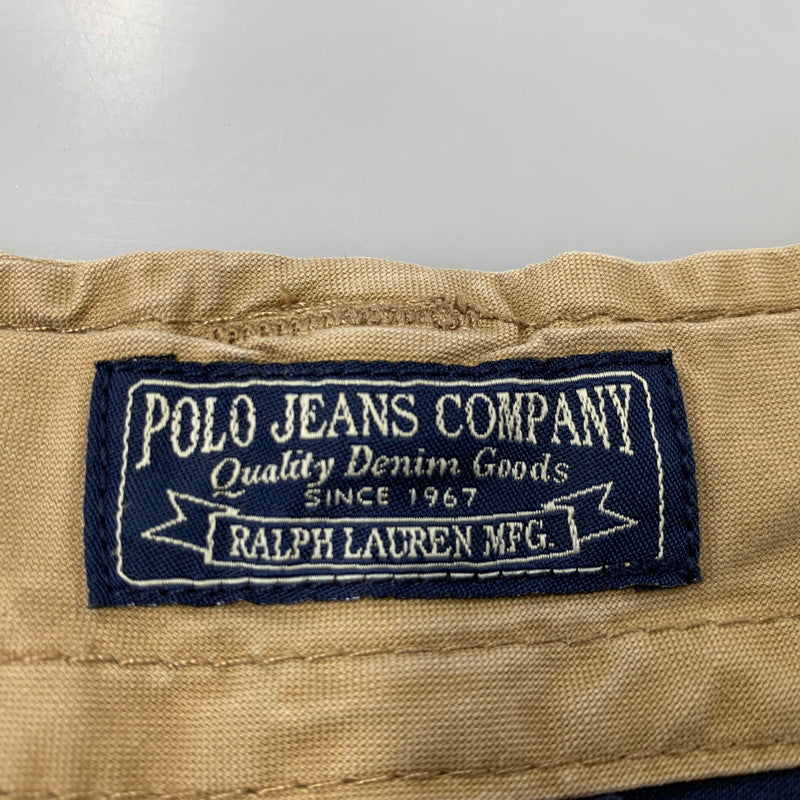 【中古品】【メンズ】 POLO JEANS COMPANY ポロ ジーンズ カンパニー CARGO SHORTS カーゴ ショーツ ズボン ボトムス 157-260727-ya-02-izu サイズ：36 カラー：ベージュ 万代Net店