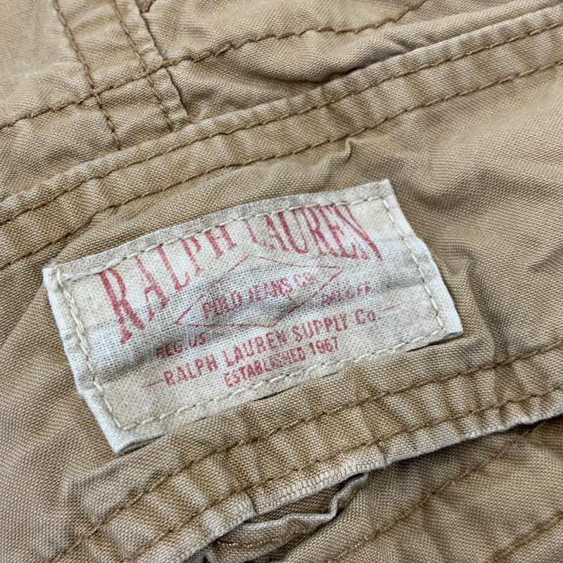 【中古品】【メンズ】 POLO JEANS COMPANY ポロ ジーンズ カンパニー CARGO SHORTS カーゴ ショーツ ズボン ボトムス 157-260727-ya-02-izu サイズ：36 カラー：ベージュ 万代Net店