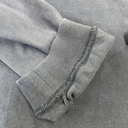 【中古品】【メンズ】 OLD VANS オールド バンズ CENTER LINE LS TEE センターライン ロングスリーブ Tシャツ 刺繍ロゴ 長袖 トップス 146-260728-ay-15-izu サイズ：L カラー：ネイビー 万代Net店