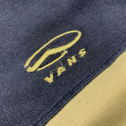 【中古品】【メンズ】 OLD VANS オールド バンズ CENTER LINE LS TEE センターライン ロングスリーブ Tシャツ 刺繍ロゴ 長袖 トップス 146-260728-ay-15-izu サイズ：L カラー：ネイビー 万代Net店