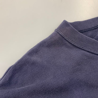 【中古品】【メンズ】 OLD VANS オールド バンズ CENTER LINE LS TEE センターライン ロングスリーブ Tシャツ 刺繍ロゴ 長袖 トップス 146-260728-ay-15-izu サイズ：L カラー：ネイビー 万代Net店