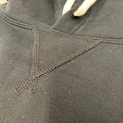 【中古品】【メンズ】 POLO by RALPH LAUREN ポロ バイ ラルフローレン × RON HERMAN ロン ハーマン 710891321002 別注 22AW 前V SWEAT HOODIE スウェット フーディー トップス 長袖 147-260724-ya-08-izu サイズ：M カラー：ブラック 万代Net店