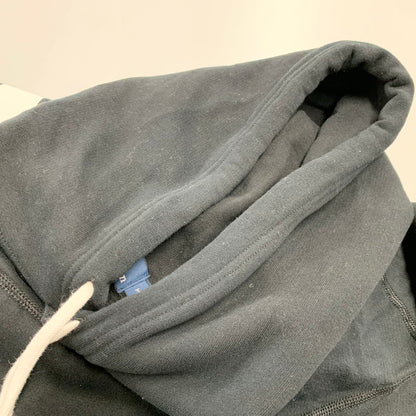 【中古品】【メンズ】 POLO by RALPH LAUREN ポロ バイ ラルフローレン × RON HERMAN ロン ハーマン 710891321002 別注 22AW 前V SWEAT HOODIE スウェット フーディー トップス 長袖 147-260724-ya-08-izu サイズ：M カラー：ブラック 万代Net店