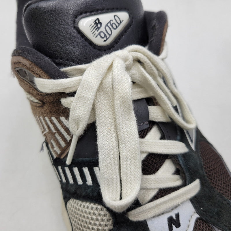【現状渡し品】【メンズ】 NEW BALANCE ニューバランス U9060BRN 9060 スニーカー 靴 162-260726-kh-14-izu サイズ：28 カラー：ブラウン×ブラック 万代Net店