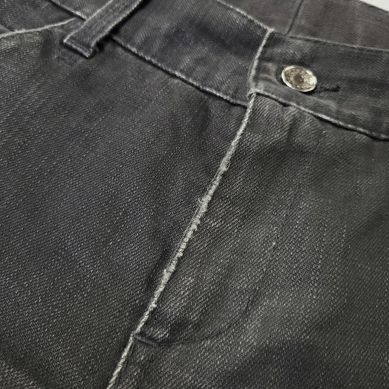 【中古品】【メンズ】 DOLCE & GABBANA ドルチェアンドガッバーナ STRAIGHT DENIM PANTS ストレート デニム パンツ ボトムス 152-260725-kh-07-izu カラー：ブラック 万代Net店