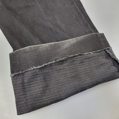 【中古品】【メンズ】 DOLCE & GABBANA ドルチェアンドガッバーナ STRAIGHT DENIM PANTS ストレート デニム パンツ ボトムス 152-260725-kh-07-izu カラー：ブラック 万代Net店
