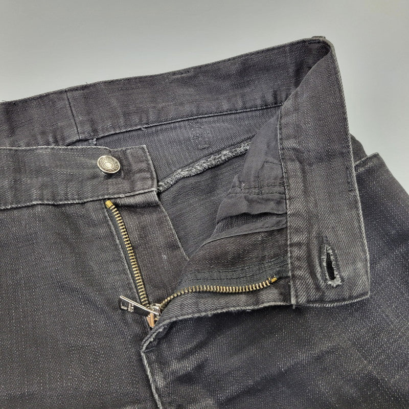 【中古品】【メンズ】 DOLCE & GABBANA ドルチェアンドガッバーナ STRAIGHT DENIM PANTS ストレート デニム パンツ ボトムス 152-260725-kh-07-izu カラー：ブラック 万代Net店