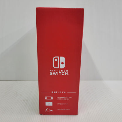 【中古美品】 【未使用】【ゲーム】Nintendo Switch (有機ELモデル) Joy-Con(L)/(R) ホワイト HEG-S-KAAAA(JPN) 任天堂 ニンテンドースイッチ 本体 034-260727-as-01-izu 万代Net店