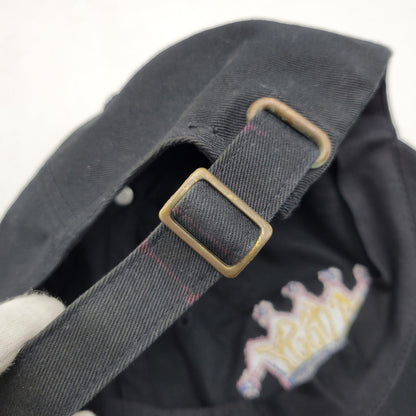【中古品】【メンズ/レディース】 STUSSY ステューシー ROYAL GOODS LOW PRO CAP ロゴ キャップ 帽子 185-260726-kh-12-izu サイズ：F カラー：ブラック 万代Net店