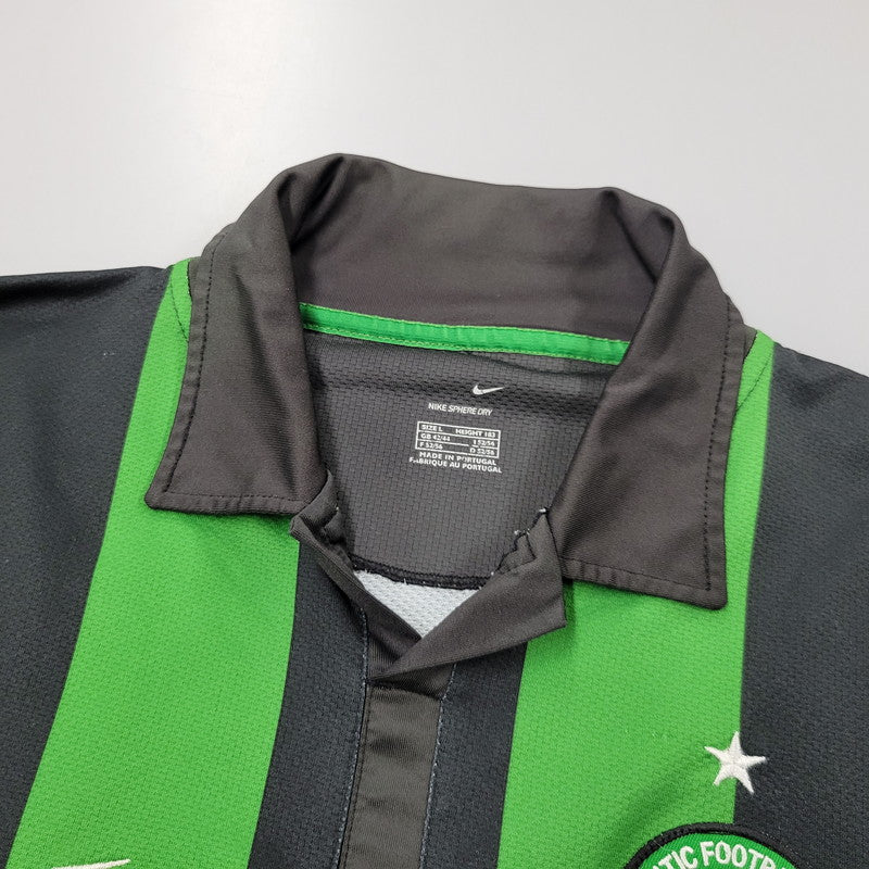 【中古品】【メンズ】 NIKE ナイキ CELTIC FC 06 08 AWAY UNIFORM アウェイ ユニフォーム トップス 146-260726-yn-06-izu サイズ：L カラー：グリーン×ブラック 万代Net店