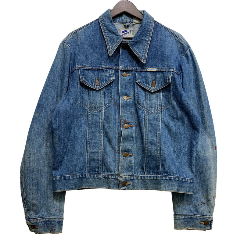 【現状渡し品】【メンズ】 WRANGLER ラングラー フラッグタグ USA製 DENIM JACKET デニム ジャケット アウター 146-260726-kh-20-izu カラー：インディゴ 万代Net店