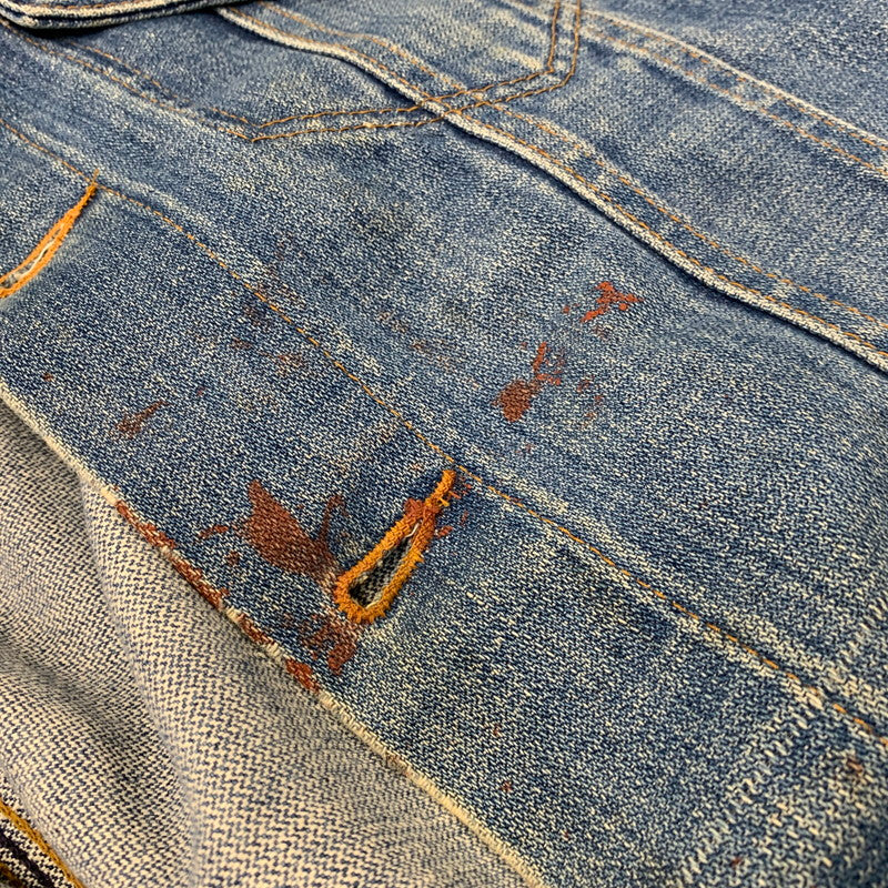 【現状渡し品】【メンズ】 WRANGLER ラングラー フラッグタグ USA製 DENIM JACKET デニム ジャケット アウター 146-260726-kh-20-izu カラー：インディゴ 万代Net店