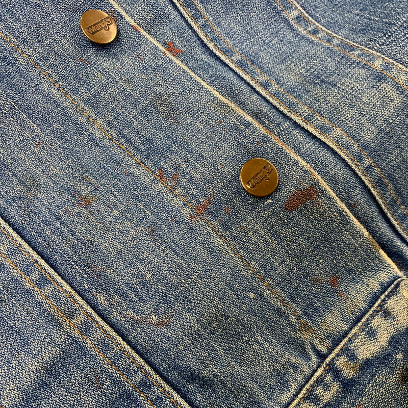 【現状渡し品】【メンズ】 WRANGLER ラングラー フラッグタグ USA製 DENIM JACKET デニム ジャケット アウター 146-260726-kh-20-izu カラー：インディゴ 万代Net店