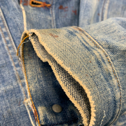 【現状渡し品】【メンズ】 WRANGLER ラングラー フラッグタグ USA製 DENIM JACKET デニム ジャケット アウター 146-260726-kh-20-izu カラー：インディゴ 万代Net店