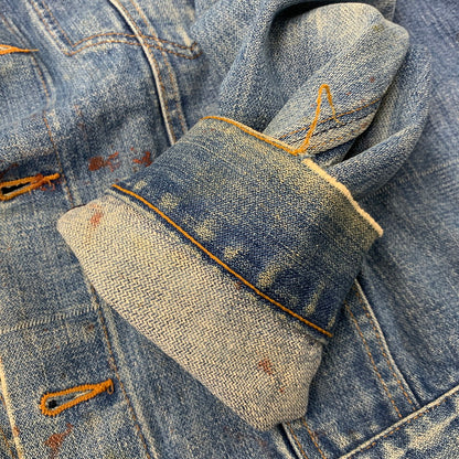 【現状渡し品】【メンズ】 WRANGLER ラングラー フラッグタグ USA製 DENIM JACKET デニム ジャケット アウター 146-260726-kh-20-izu カラー：インディゴ 万代Net店