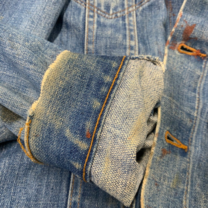 【現状渡し品】【メンズ】 WRANGLER ラングラー フラッグタグ USA製 DENIM JACKET デニム ジャケット アウター 146-260726-kh-20-izu カラー：インディゴ 万代Net店