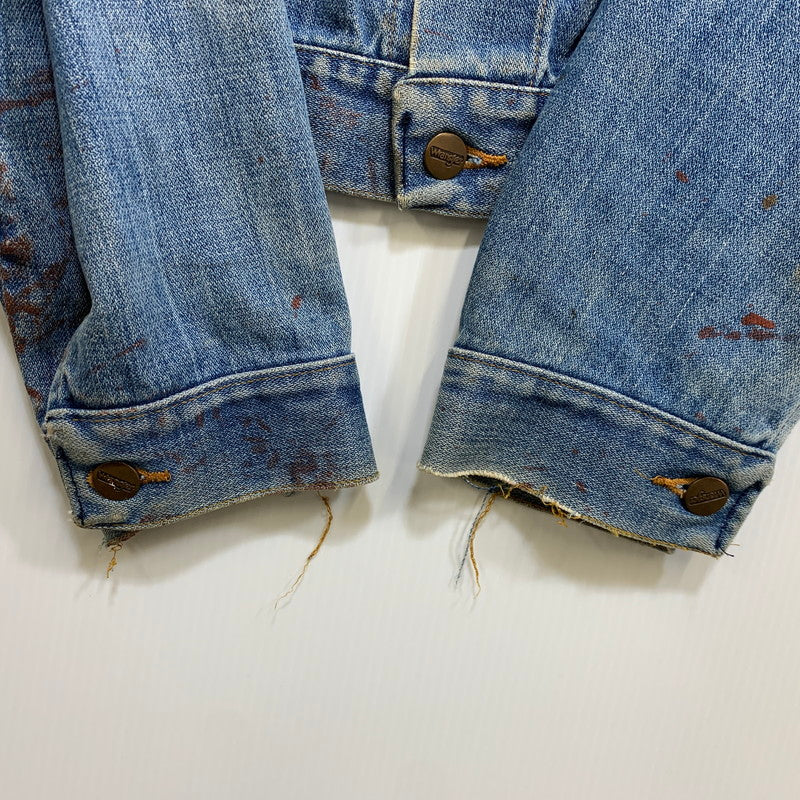 【現状渡し品】【メンズ】 WRANGLER ラングラー フラッグタグ USA製 DENIM JACKET デニム ジャケット アウター 146-260726-kh-20-izu カラー：インディゴ 万代Net店