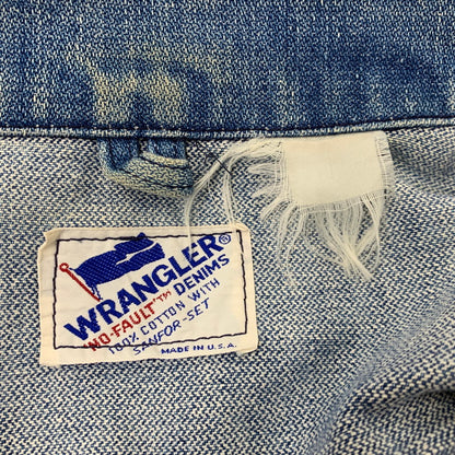 【現状渡し品】【メンズ】 WRANGLER ラングラー フラッグタグ USA製 DENIM JACKET デニム ジャケット アウター 146-260726-kh-20-izu カラー：インディゴ 万代Net店
