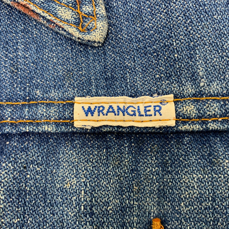 【現状渡し品】【メンズ】 WRANGLER ラングラー フラッグタグ USA製 DENIM JACKET デニム ジャケット アウター 146-260726-kh-20-izu カラー：インディゴ 万代Net店