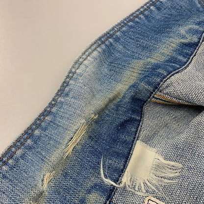 【現状渡し品】【メンズ】 WRANGLER ラングラー フラッグタグ USA製 DENIM JACKET デニム ジャケット アウター 146-260726-kh-20-izu カラー：インディゴ 万代Net店