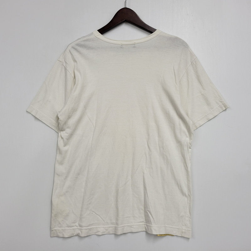 【中古品】【メンズ】 COMME DES GARCONS HOMME PLUS コムデギャルソンオムプリュス PS-T063 GOLDEN BOY期 07SS GRAPHIC S S TEE グラフィック Tシャツ 半袖 140-260726-yn-01-izu サイズ：S カラー：ホワイト 万代Net店