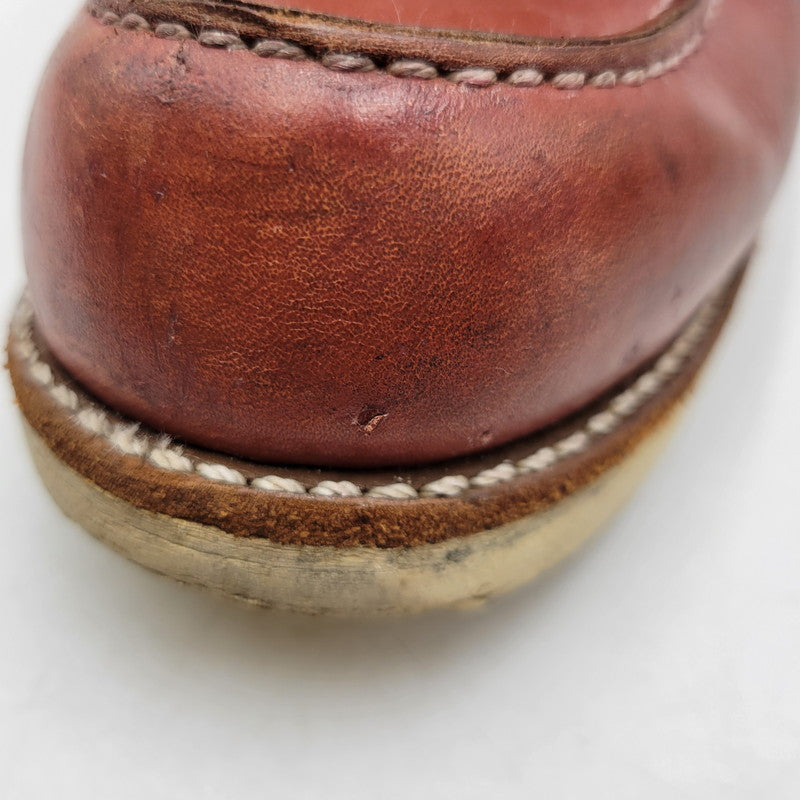 【中古品】【メンズ/レディース】 REDWING レッドウィング 8875 USA製 6INCH CLASSIC MOC TOE 6インチ クラシック モック トゥ ブーツ 靴 164-260725-kh-03-izu サイズ：25 カラー：ブラウン系 万代Net店