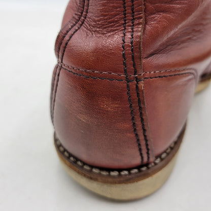 【中古品】【メンズ/レディース】 REDWING レッドウィング 8875 USA製 6INCH CLASSIC MOC TOE 6インチ クラシック モック トゥ ブーツ 靴 164-260725-kh-03-izu サイズ：25 カラー：ブラウン系 万代Net店