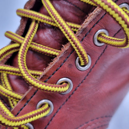 【中古品】【メンズ/レディース】 REDWING レッドウィング 8875 USA製 6INCH CLASSIC MOC TOE 6インチ クラシック モック トゥ ブーツ 靴 164-260725-kh-03-izu サイズ：25 カラー：ブラウン系 万代Net店