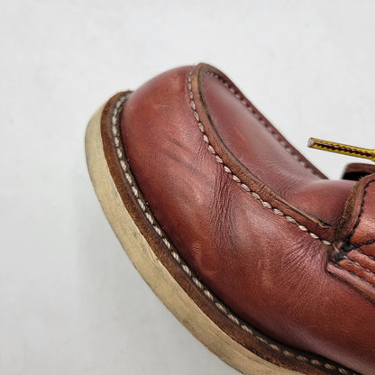 【中古品】【メンズ/レディース】 REDWING レッドウィング 8875 USA製 6INCH CLASSIC MOC TOE 6インチ クラシック モック トゥ ブーツ 靴 164-260725-kh-03-izu サイズ：25 カラー：ブラウン系 万代Net店
