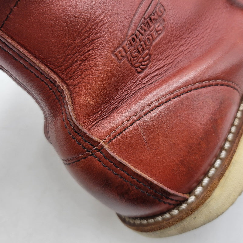 【中古品】【メンズ/レディース】 REDWING レッドウィング 8875 USA製 6INCH CLASSIC MOC TOE 6インチ クラシック モック トゥ ブーツ 靴 164-260725-kh-03-izu サイズ：25 カラー：ブラウン系 万代Net店