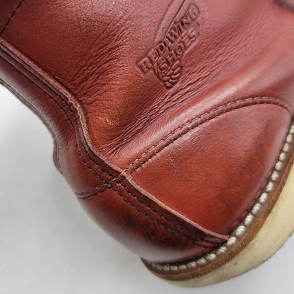 【中古品】【メンズ/レディース】 REDWING レッドウィング 8875 USA製 6INCH CLASSIC MOC TOE 6インチ クラシック モック トゥ ブーツ 靴 164-260725-kh-03-izu サイズ：25 カラー：ブラウン系 万代Net店