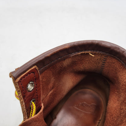 【中古品】【メンズ/レディース】 REDWING レッドウィング 8875 USA製 6INCH CLASSIC MOC TOE 6インチ クラシック モック トゥ ブーツ 靴 164-260725-kh-03-izu サイズ：25 カラー：ブラウン系 万代Net店