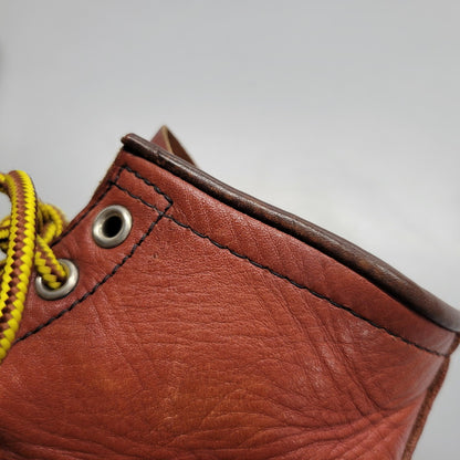 【中古品】【メンズ/レディース】 REDWING レッドウィング 8875 USA製 6INCH CLASSIC MOC TOE 6インチ クラシック モック トゥ ブーツ 靴 164-260725-kh-03-izu サイズ：25 カラー：ブラウン系 万代Net店