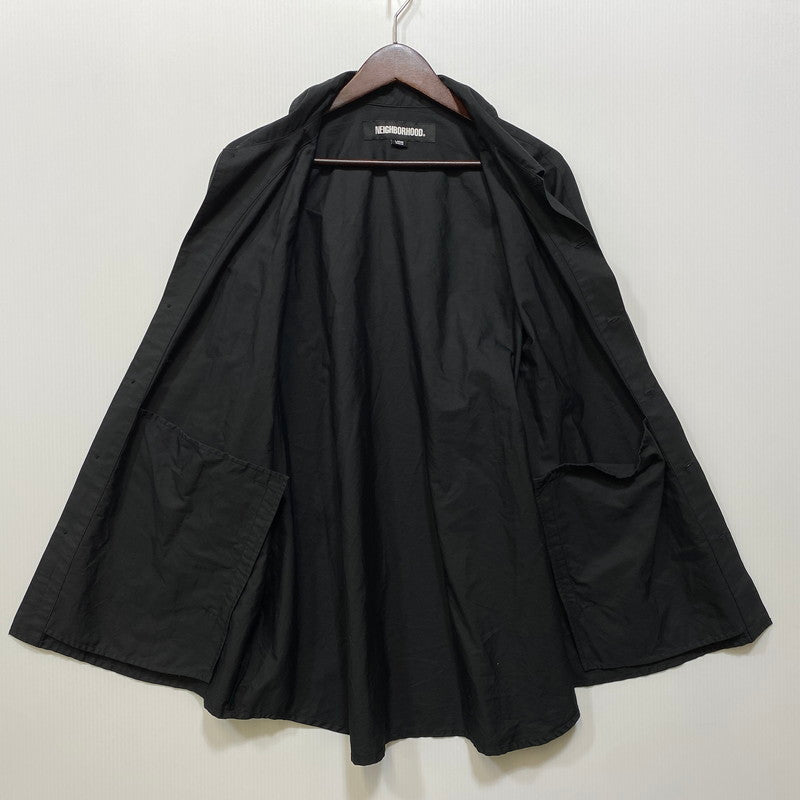 【中古品】【メンズ】 NEIGHBORHOOD ネイバーフッド 241AQNH-SHM05 24SS DOLMANSLEEVE SHIRT SS ドルマンスリーブ シャツ ショートスリーブ トップス 半袖 142-260728-cs-10-izu サイズ：L カラー：ブラック 万代Net店