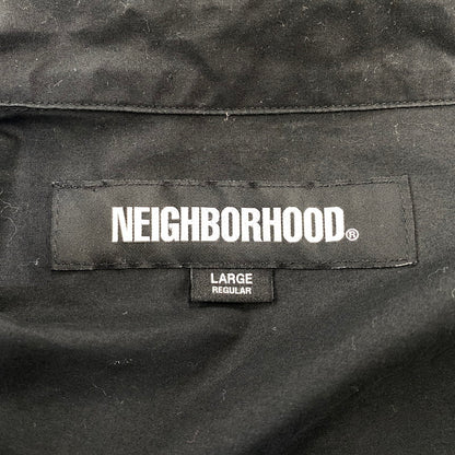【中古品】【メンズ】 NEIGHBORHOOD ネイバーフッド 241AQNH-SHM05 24SS DOLMANSLEEVE SHIRT SS ドルマンスリーブ シャツ ショートスリーブ トップス 半袖 142-260728-cs-10-izu サイズ：L カラー：ブラック 万代Net店