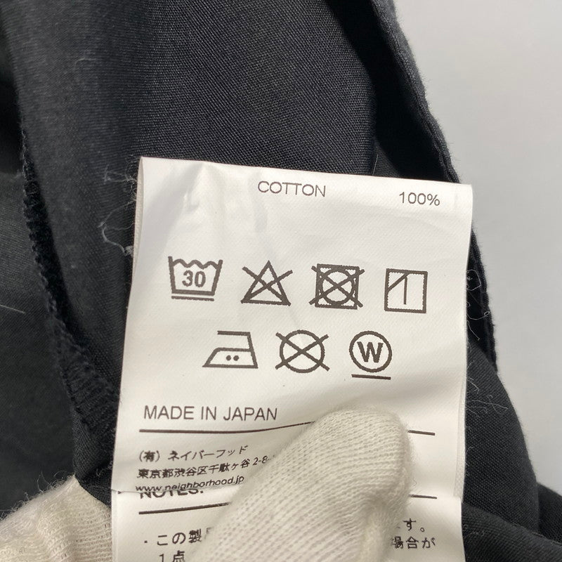 【中古品】【メンズ】 NEIGHBORHOOD ネイバーフッド 241AQNH-SHM05 24SS DOLMANSLEEVE SHIRT SS ドルマンスリーブ シャツ ショートスリーブ トップス 半袖 142-260728-cs-10-izu サイズ：L カラー：ブラック 万代Net店