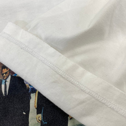 【中古品】【メンズ】 NEIGHBORHOOD×AGNES B.×RESERVOIR DOGS ネイバーフッド アニエスベー レザボアドッグス EDK6SFK6 CREWNECK SS クルーネック ショートスリーブ トップス 半袖 142-260730-cs-10-izu サイズ：XL カラー：ホワイト 万代Net店