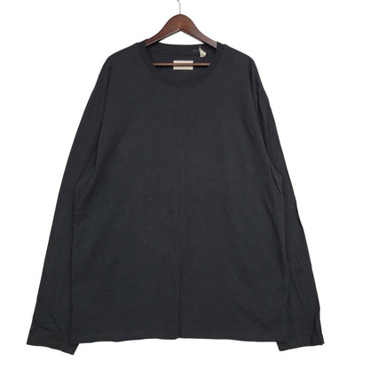 【中古品】【メンズ】 FEAR OF GOD ESSENTIALS フィア オブ ゴッド エッセンシャルズ BACK LOGO OVERSIZE L S TEE バック ロゴ オーバーサイズ Tシャツ 長袖 トップス 142-260726-yn-05-izu サイズ：M カラー：ブラック 万代Net店