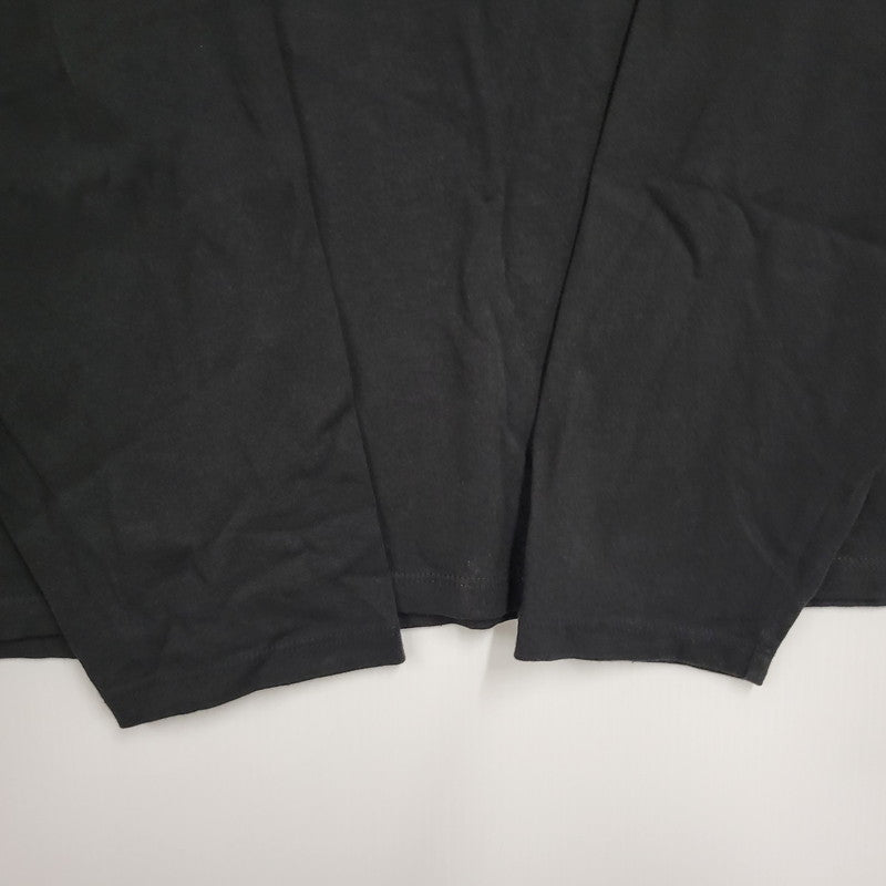 【中古品】【メンズ】 FEAR OF GOD ESSENTIALS フィア オブ ゴッド エッセンシャルズ BACK LOGO OVERSIZE L S TEE バック ロゴ オーバーサイズ Tシャツ 長袖 トップス 142-260726-yn-05-izu サイズ：M カラー：ブラック 万代Net店