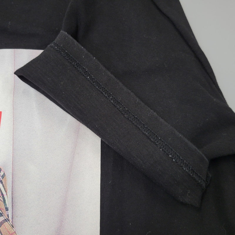 【中古品】【メンズ】 GOD SELECTION XXX ゴッドセレクション トリプルエックス 6TH ANNIVERSARY KATE MOSS PHOTO SS TEE ケイトモス フォト ショートスリーブ Tシャツ 142-260725-kh-05-izu サイズ：XL カラー：ブラック 万代Net店