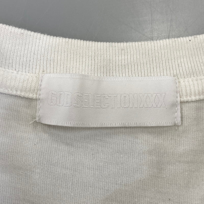 【中古品】【メンズ】 GOD SLECTION XXX ゴッドセレクショントリプルエックス GX-S22-ST-16 TAYLOR SWIFT PHOTO SS TEE テイラースウィフト フォト ショートスリーブ Tシャツ トップス 半袖 142-260730-cs-09-izu サイズ：XL カラー：ホワイト 万代Net店