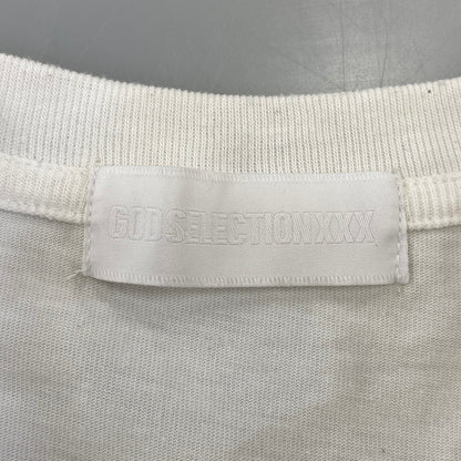 【中古品】【メンズ】 GOD SLECTION XXX ゴッドセレクショントリプルエックス GX-S22-ST-16 TAYLOR SWIFT PHOTO SS TEE テイラースウィフト フォト ショートスリーブ Tシャツ トップス 半袖 142-260730-cs-09-izu サイズ：XL カラー：ホワイト 万代Net店
