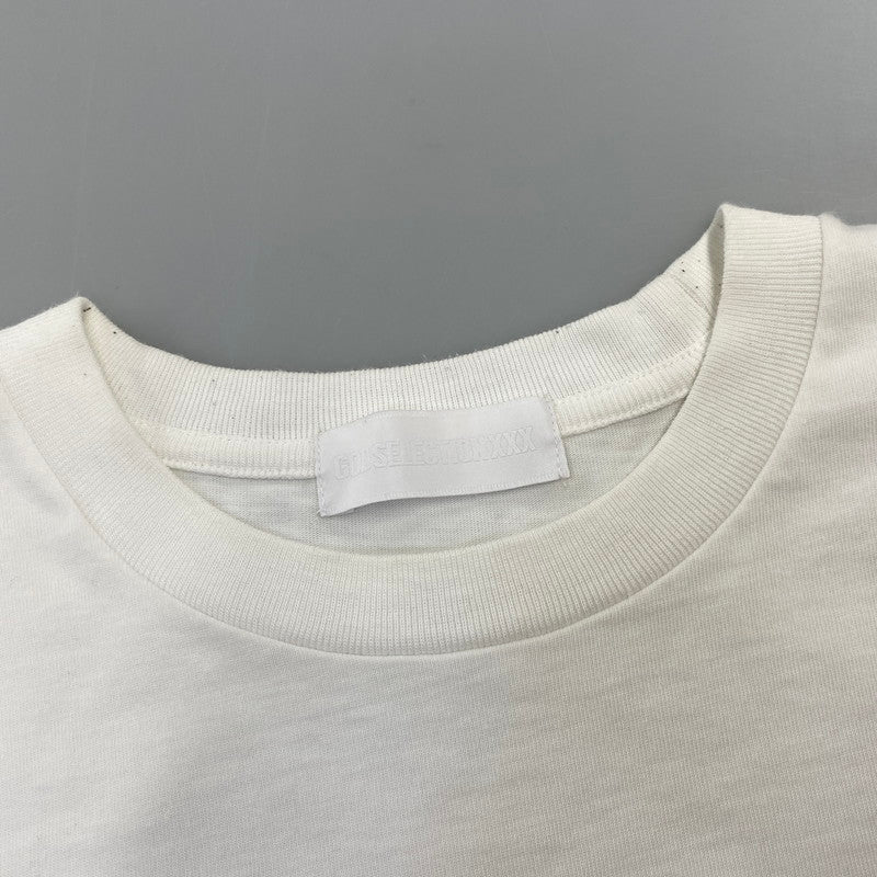 【中古品】【メンズ】 GOD SLECTION XXX ゴッドセレクショントリプルエックス GX-S22-ST-16 TAYLOR SWIFT PHOTO SS TEE テイラースウィフト フォト ショートスリーブ Tシャツ トップス 半袖 142-260730-cs-09-izu サイズ：XL カラー：ホワイト 万代Net店