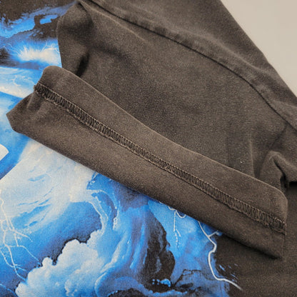【中古品】【メンズ】 KITH キス × SUPERMAN スーパーマン KHM033851 LIGHTNING VINTAGE TEE(2025 MOVIE) ライトニング ヴィンテージ Tシャツ トップス 142-260725-kh-08-izu サイズ：XL カラー：ブラック 万代Net店
