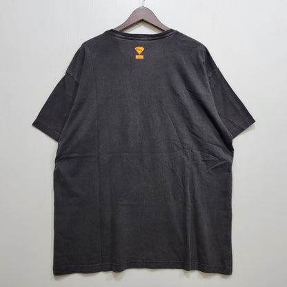 【中古品】【メンズ】 KITH キス × SUPERMAN スーパーマン KHM033851 LIGHTNING VINTAGE TEE(2025 MOVIE) ライトニング ヴィンテージ Tシャツ トップス 142-260725-kh-08-izu サイズ：XL カラー：ブラック 万代Net店