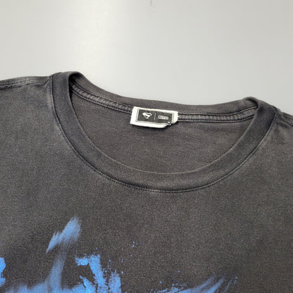 【中古品】【メンズ】 KITH キス × SUPERMAN スーパーマン KHM033851 LIGHTNING VINTAGE TEE(2025 MOVIE) ライトニング ヴィンテージ Tシャツ トップス 142-260725-kh-08-izu サイズ：XL カラー：ブラック 万代Net店
